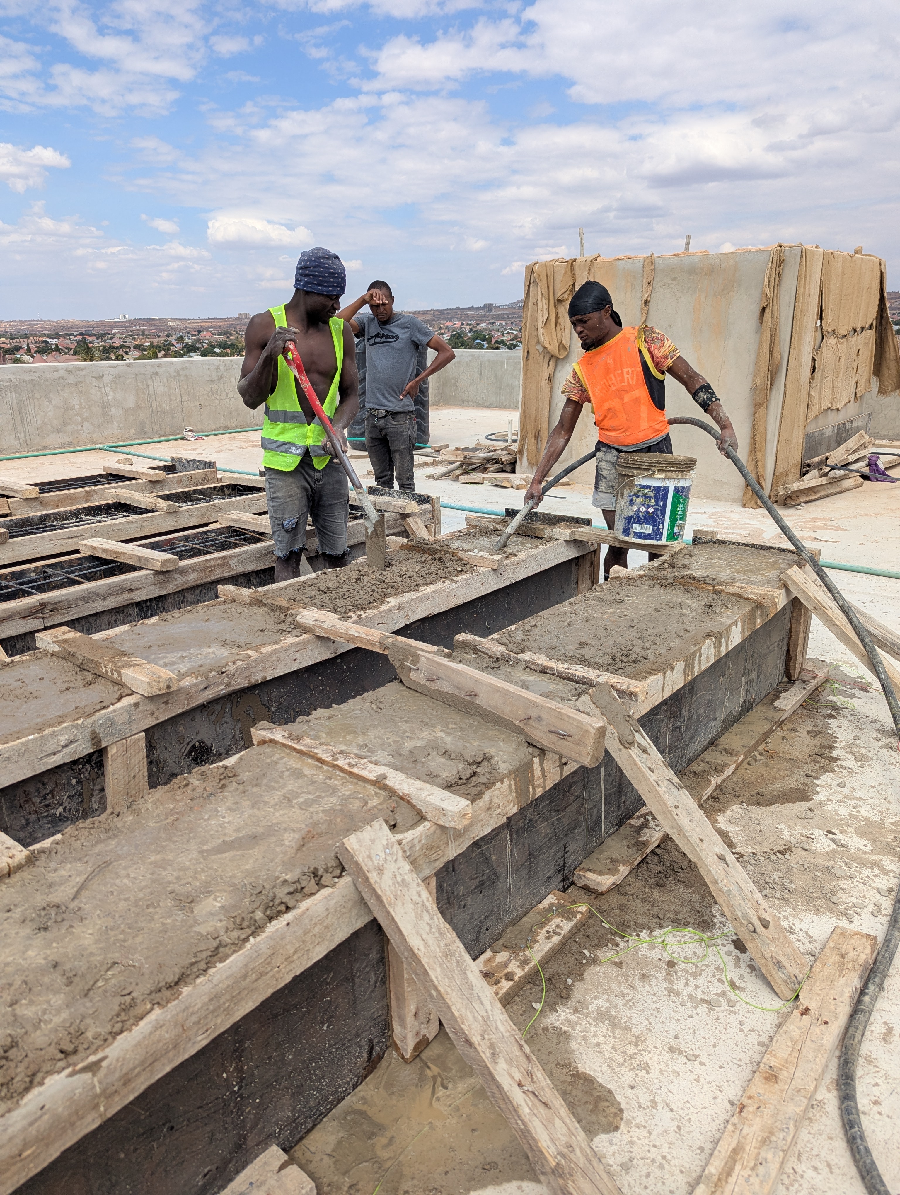 SkylineFord Hotel — upper floor construction works, Dodoma
