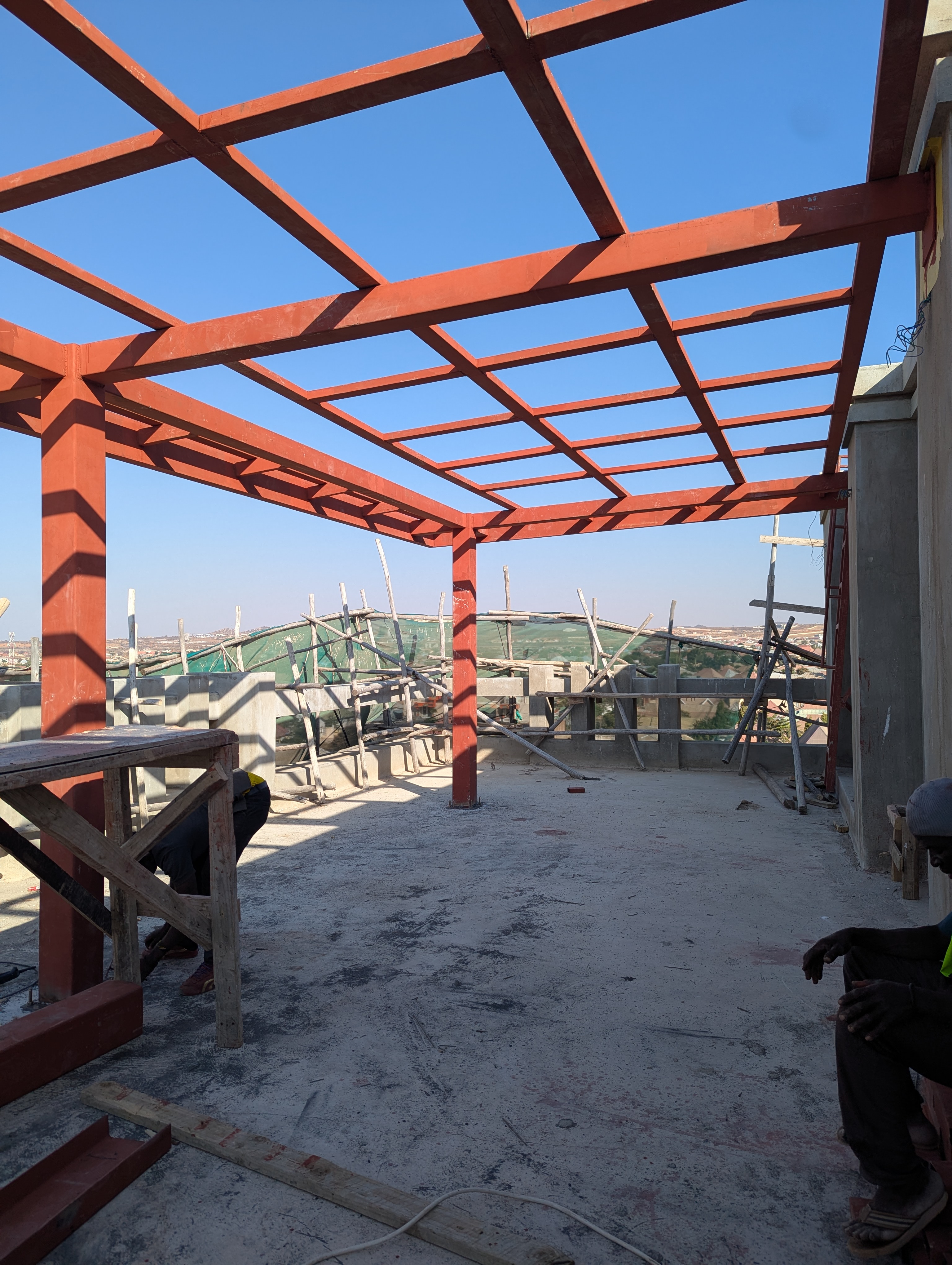 SkylineFord Hotel — final construction phase, Kisasa Dodoma